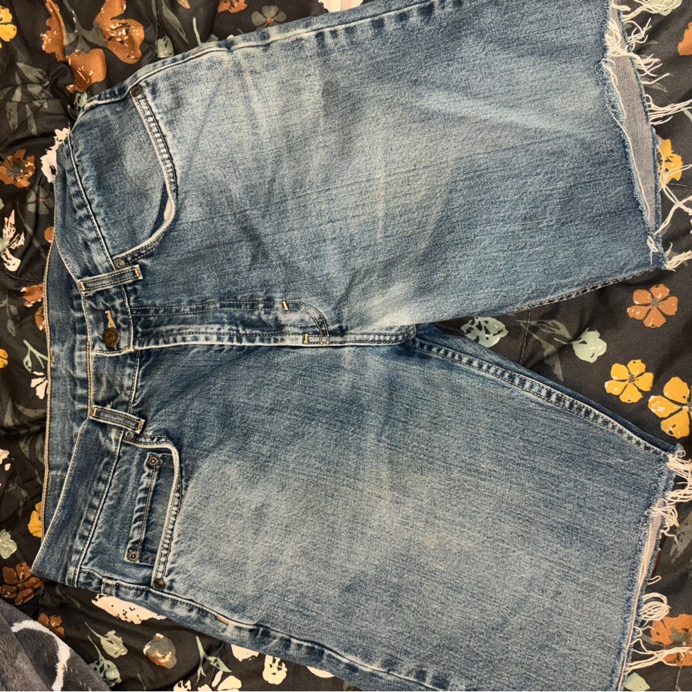 Blue Denim Jorts